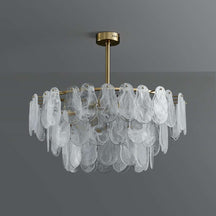 modern retro chandelier