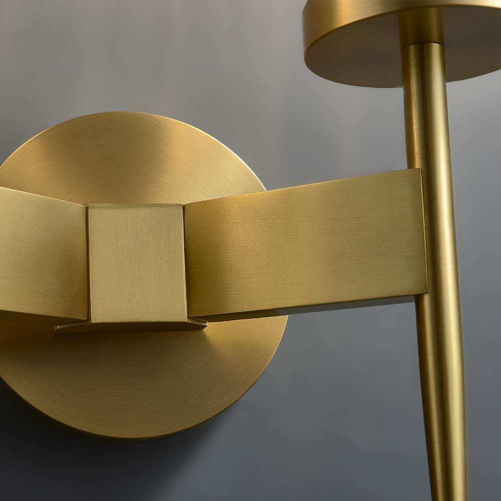 luxury candle wall light