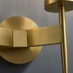 luxury candle wall light