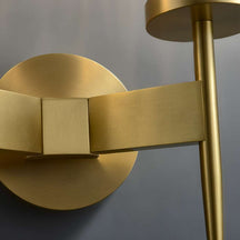 luxury candle wall light