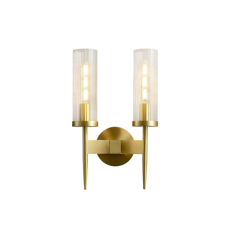 designer candle wall light