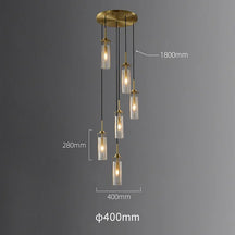 6-light chandelier
