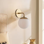dewdrop globe sconce