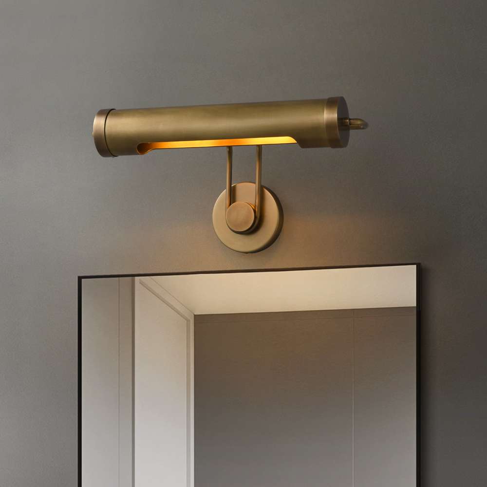 light fixtures over mirror