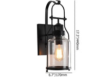 rust metal lantern design