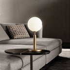 table lamp with brass base