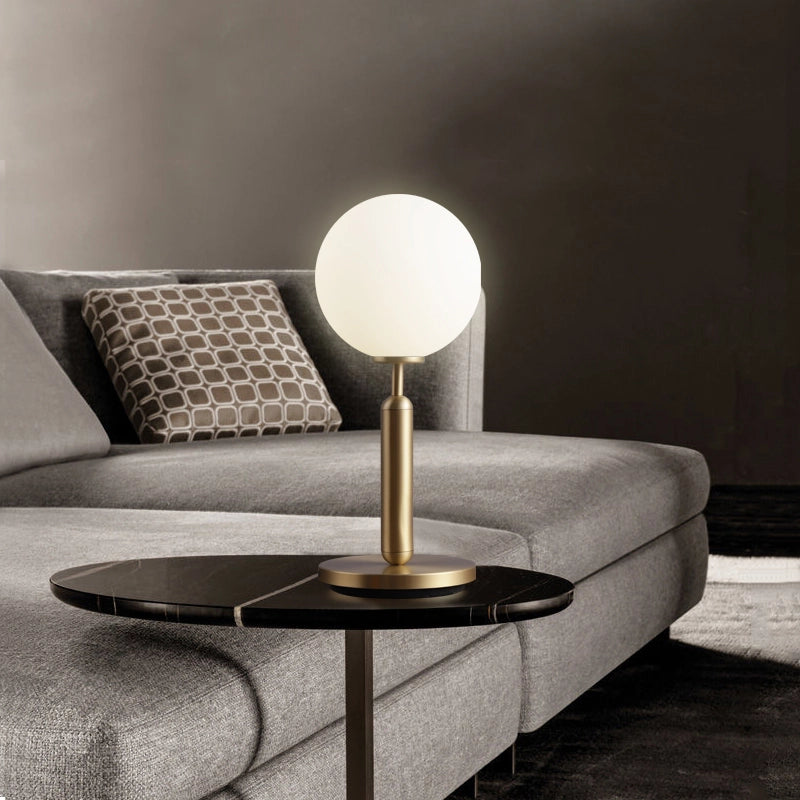 table lamp with brass base