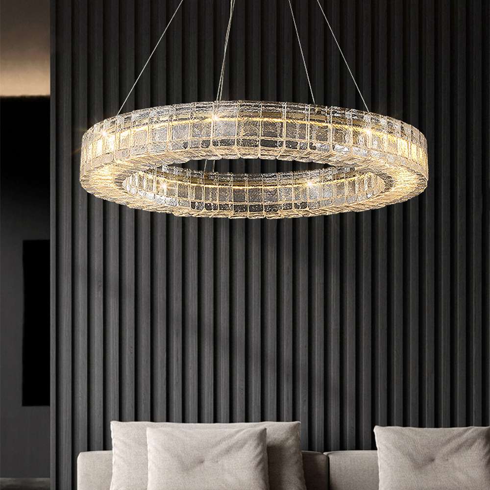 chandelier with crystal details