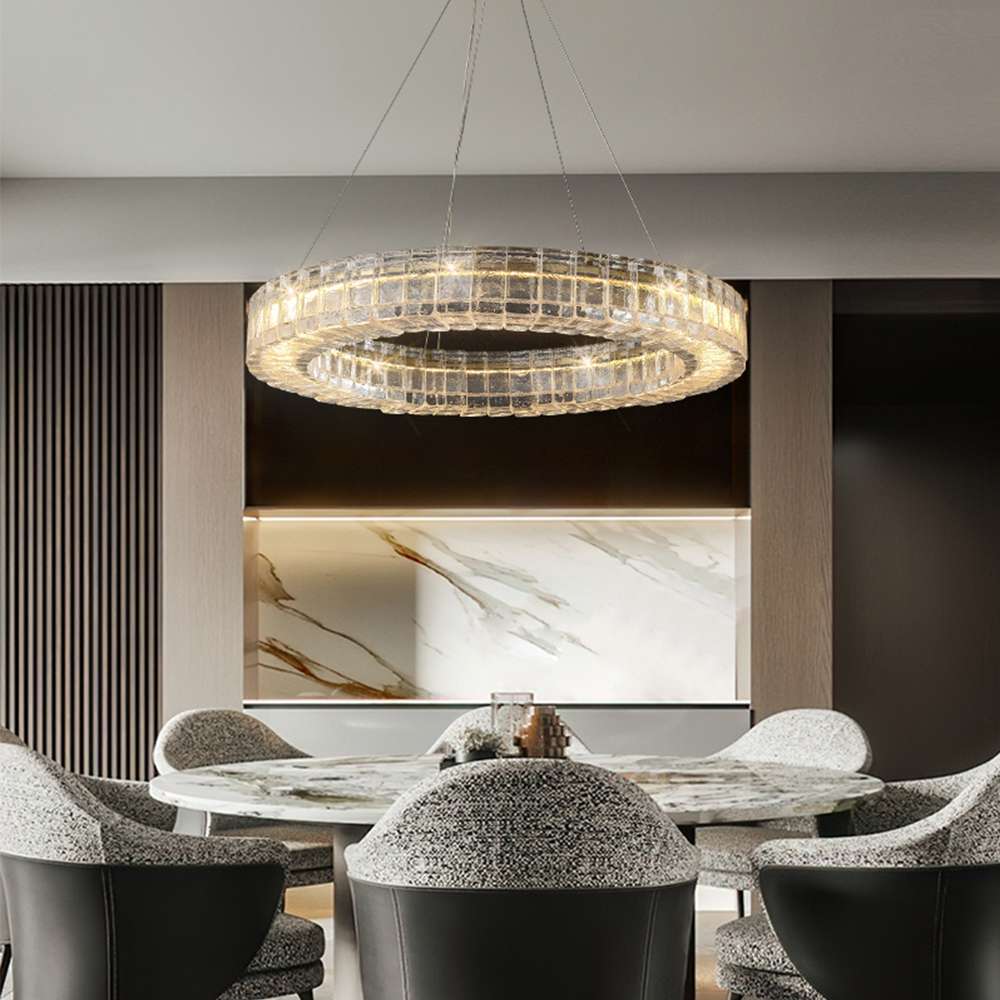 unique chrome crystal chandelier