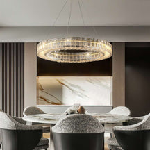 unique chrome crystal chandelier