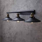 stylish black metal fixtures