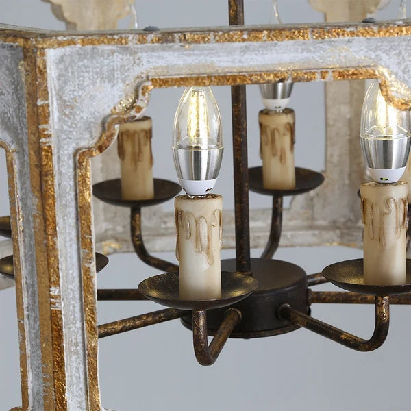 lantern led chandelier
