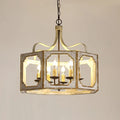8-light led candle chandelier