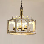 8-light led candle chandelier