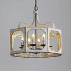 8-light candle chandelier