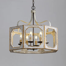 8-light candle chandelier