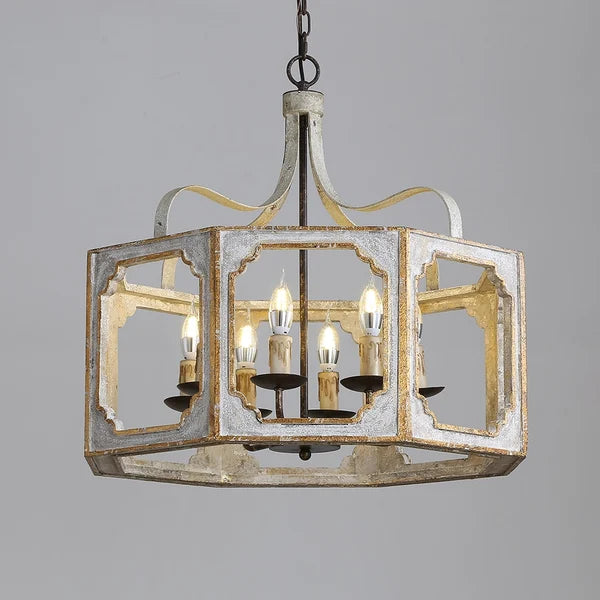 8-light candle chandelier