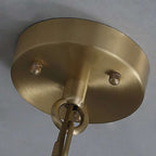 iron and alabaster lighting