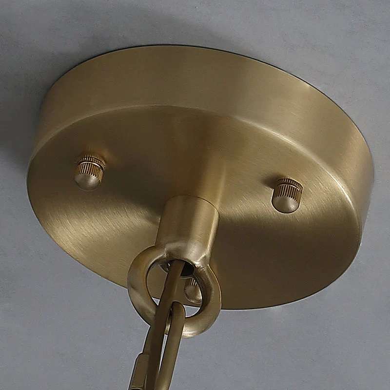 iron and alabaster lighting