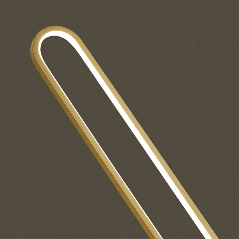 brushed brass led lamp