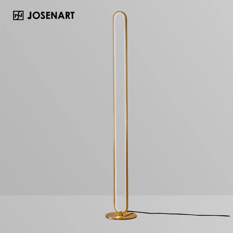 led brushed floor lamps
