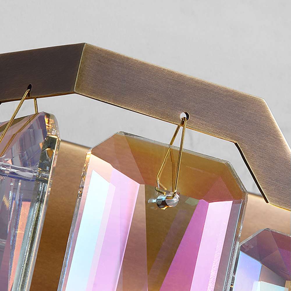 colorful crystal lighting for interiors