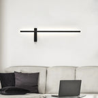 black long strip wall sconces