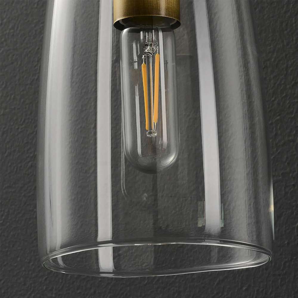 decorative lure style wall sconce