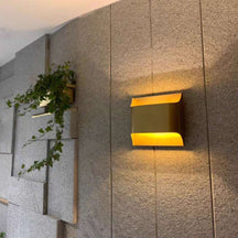all brass sconces