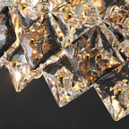 luxury crystal light fixture