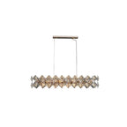 rectangular crystal chandelier
