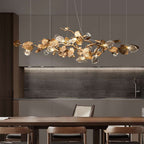 elegant crystal chandelier