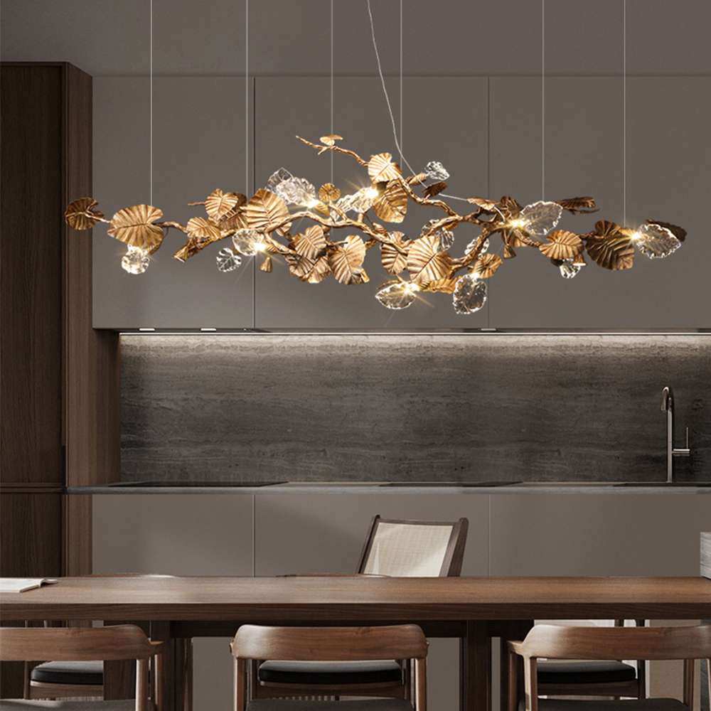 elegant crystal chandelier