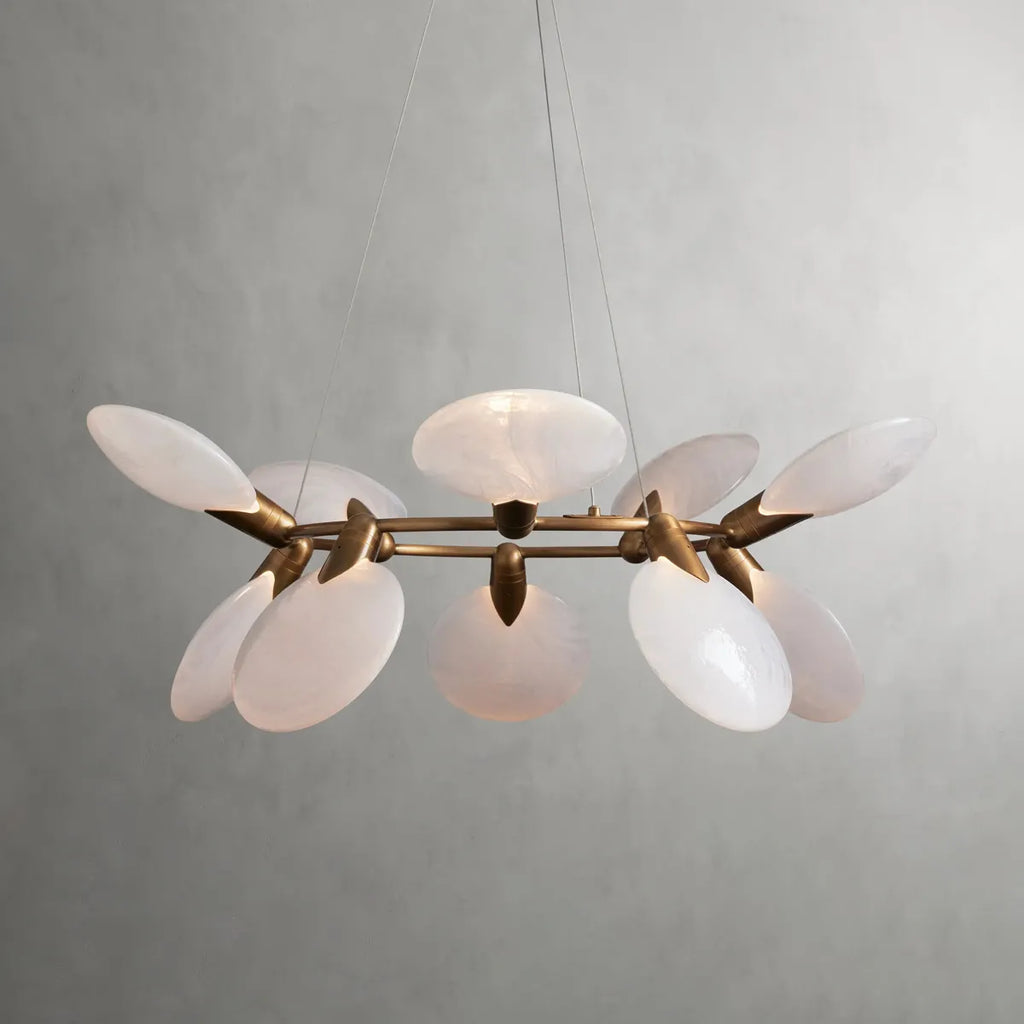 lyla round chandelier