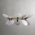 lyla round chandelier