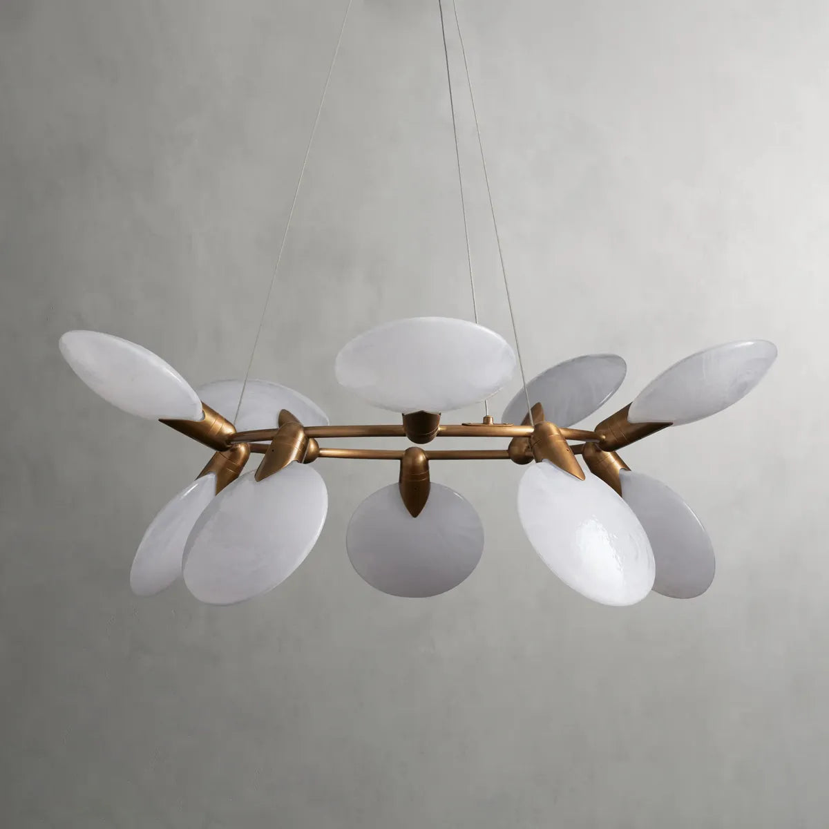 lyla round chandelier