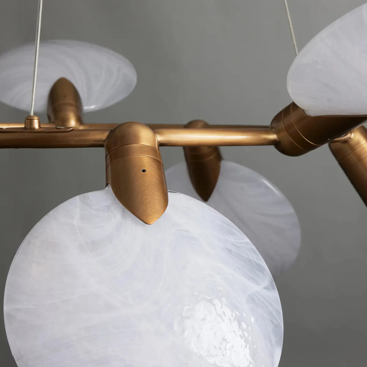 lyla round chandelier