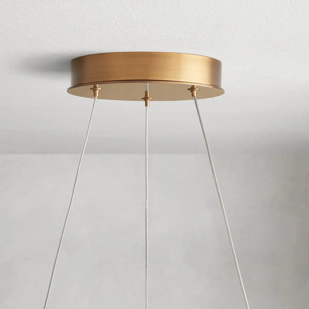 lyla round chandelier