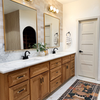 Lyra Aged Brass Globe Vanity Sconce - Warm Ambient Bathroom Light