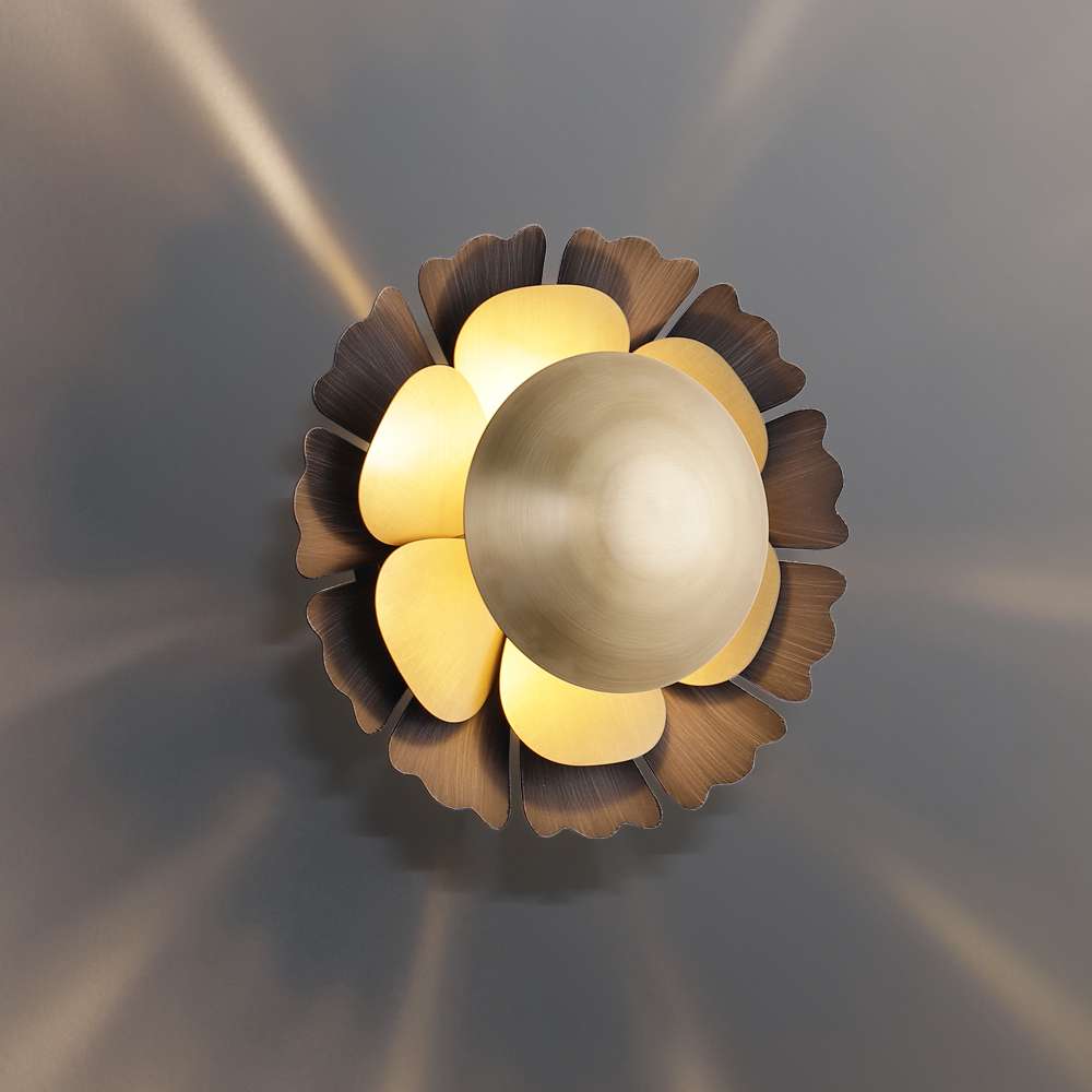 magic wall sconce in black