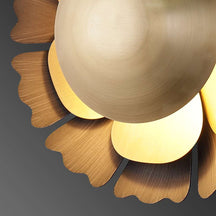 garden-inspired wall sconce