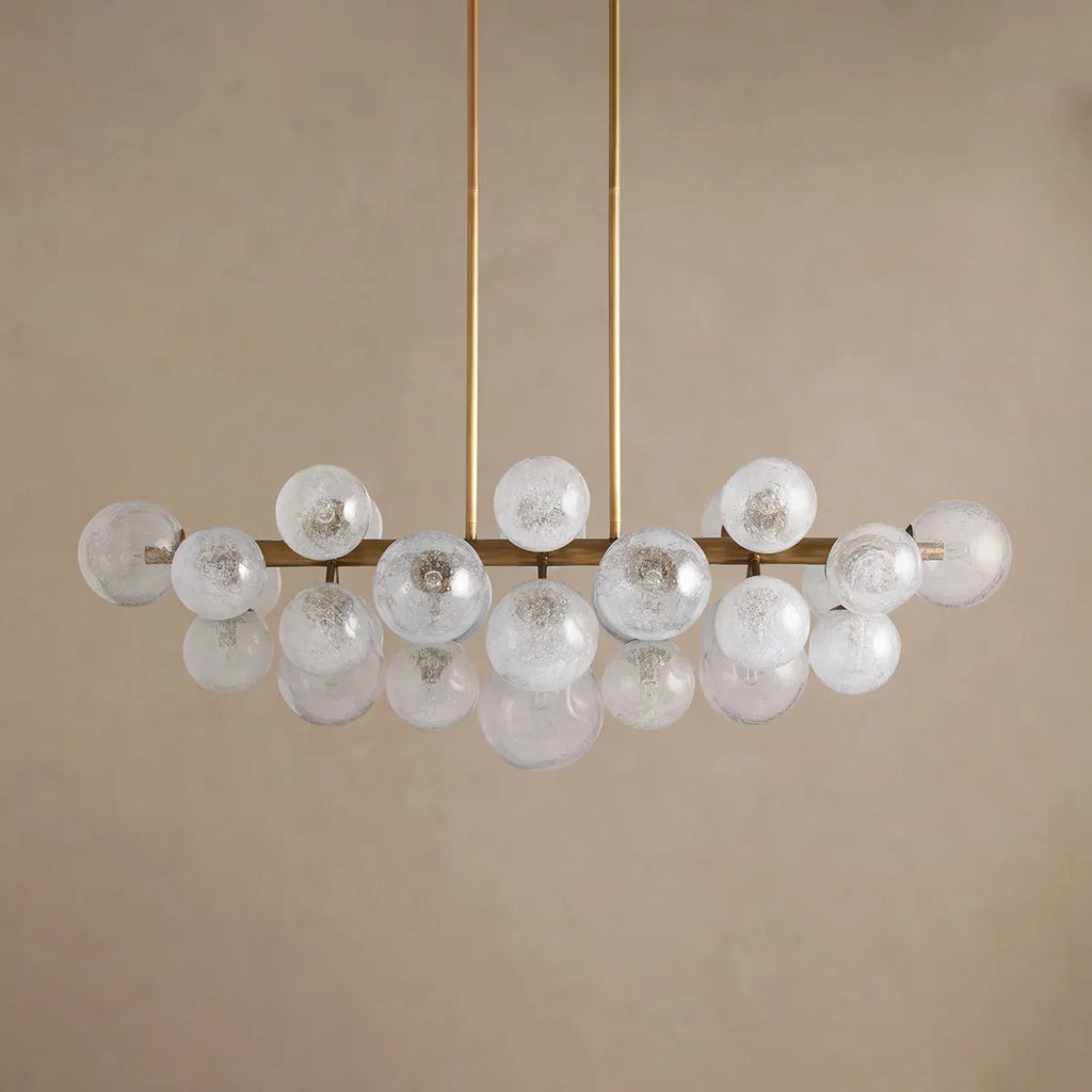 mandoza linear chandelier
