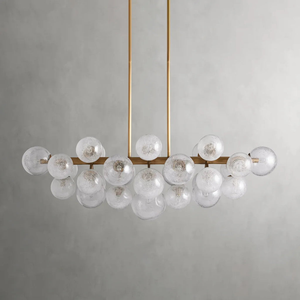 mandoza linear chandelier