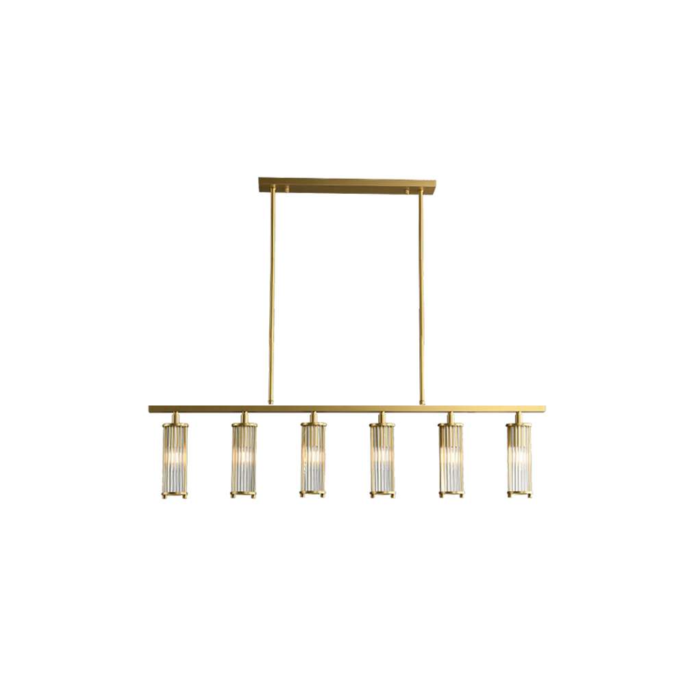 brass linear pendant