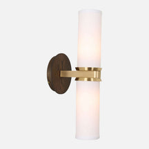 Marlowe Linen Double Wall Sconce – view 4