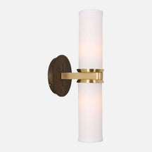 Marlowe Linen Double Wall Sconce – view 7