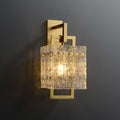modern square glass wall sconces