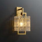 modern square glass wall sconces