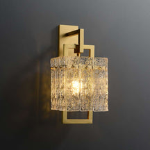 modern square glass wall sconces