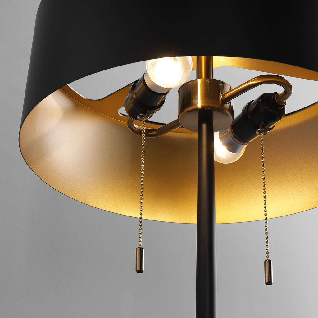 matte black floor lamp